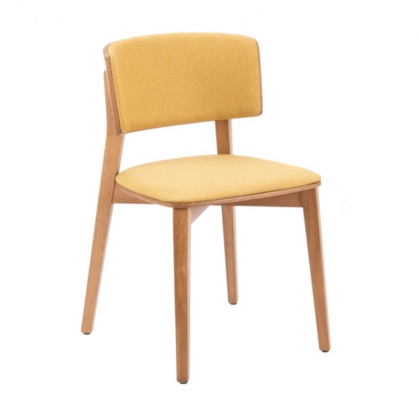 mcm-sophia sc Mid Century Modern European Beechwood Commercial Hospitality upholstered wood side chair